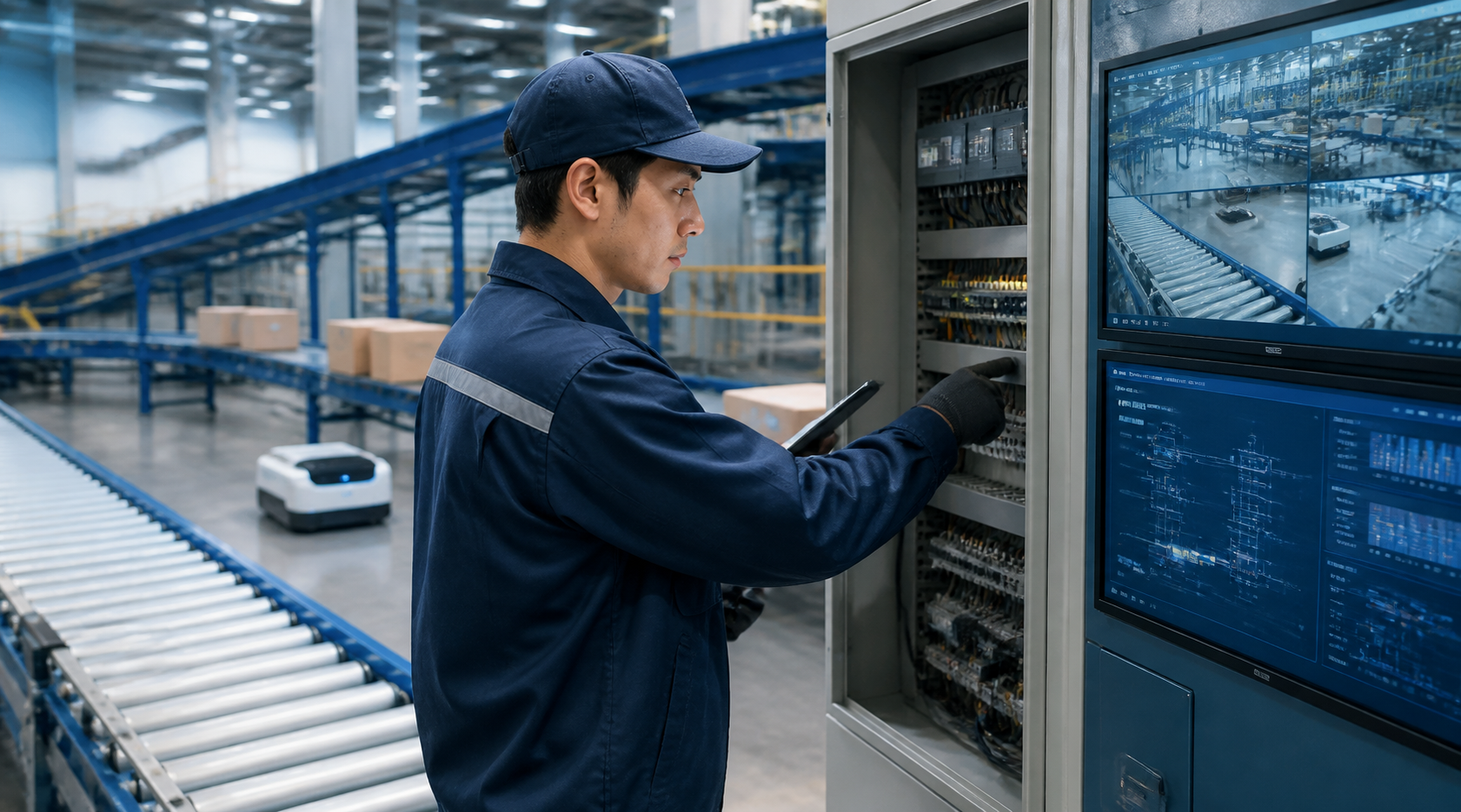 物流システム保守のイメージ
